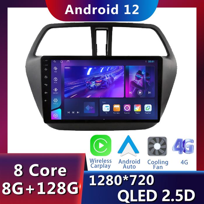 Android 12 For Suzuki SX4 S-Cross 2014-2017 Car Radio Stereo