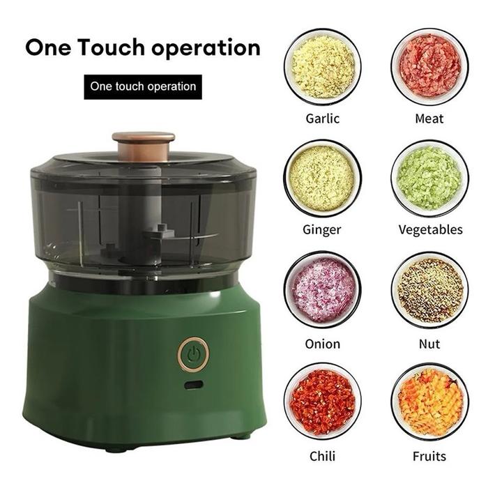 Blender Cas Portable Penggiling Daging Bawang Kacang Sayur Buah A036