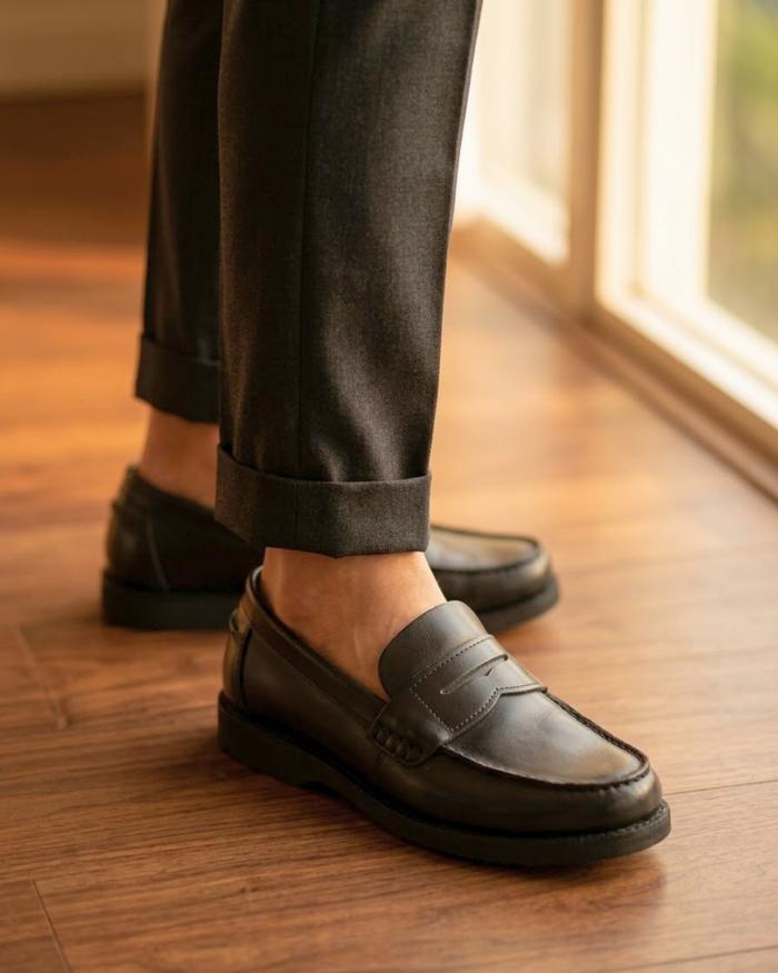 Kelimutu | Penny Loafer Leather Shoes