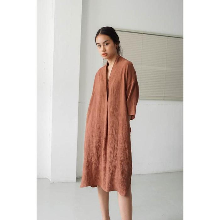 PAFON Nada Dress - BrownPAFON Nada Dress - BrownPAFON Nada Dress - BrownPAFON Nada Dress - Brown