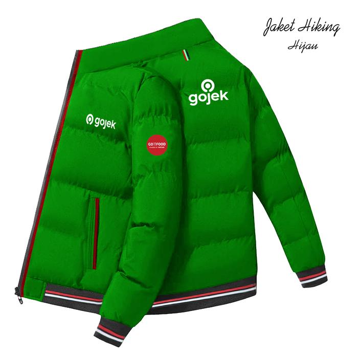 Jaket Gojek Original | Jaket Ojol Motor Outdoor Waterproof | | Jaket Driver Custom Ojol Gojek | Jake