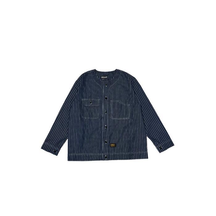 Fatgoods Cardan Jaket Wabash Navy Cotton Raw Denim