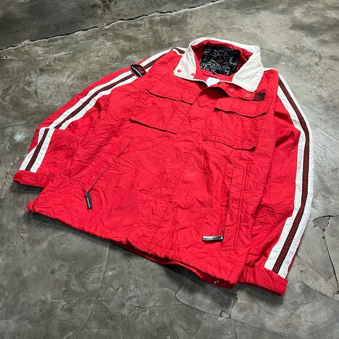 Vtg fila motorsport jacket jaket brand unisex murah