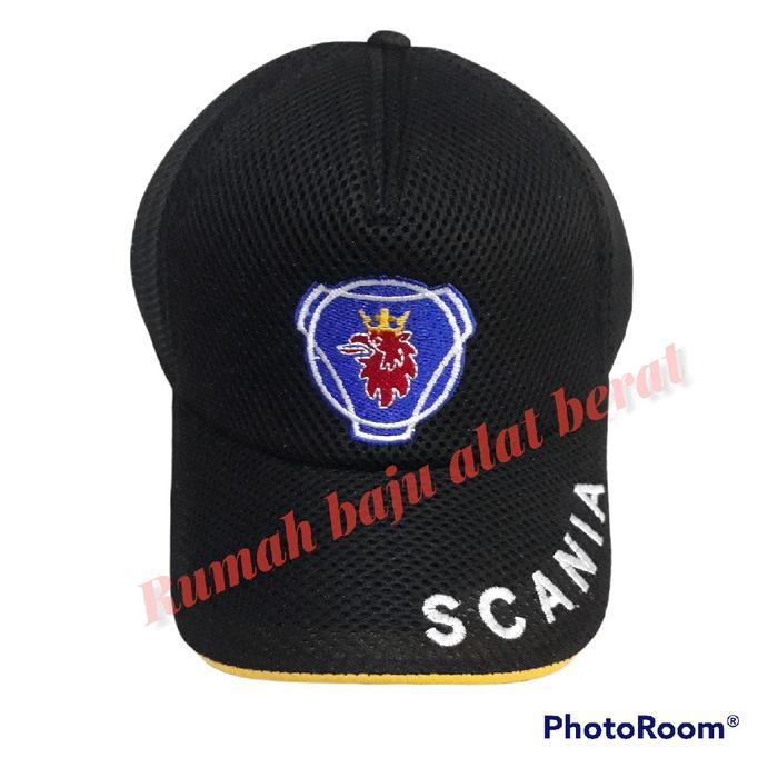 topi logo scania topi truck scania Seragam Trucker