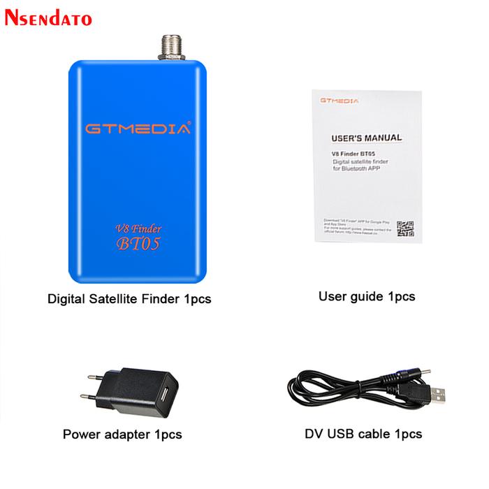 Original GTMEDIA V8 Finder BT05 BT03 Satfinder DVB S2 satellite