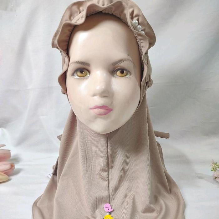 Kerudung Instant Anak Muslim hijab Anak Bayi  Pet Hijab/ Hijab Kuda Poni Bayi 1 - 3 Tahun/ Hijab Tal