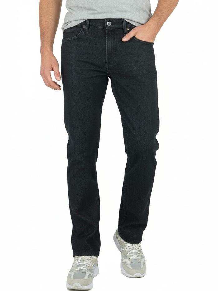 NINO.CO PALOMINO Black Stretch Denim Celana Jeans Pria Slim Fit – Urban Style Enzyme Stone Wash YKK 