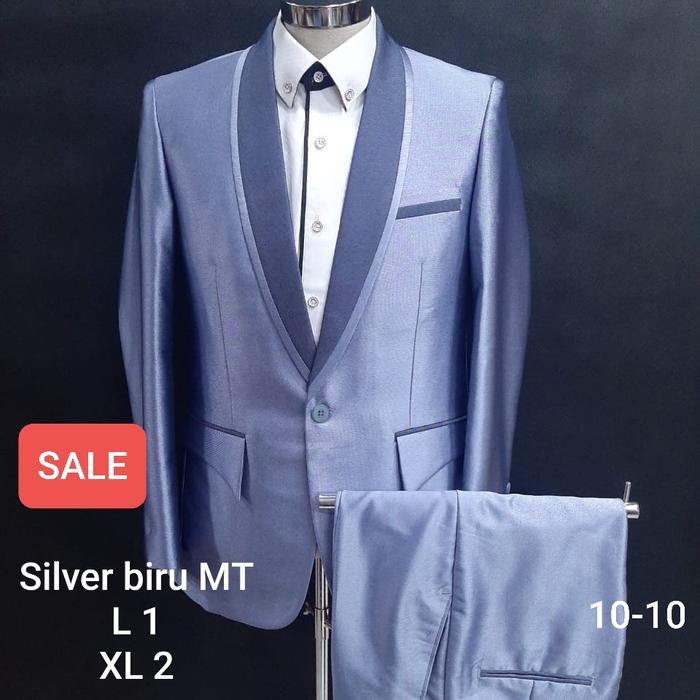 Satu Set Jas dengan Celana - Gratis Cover Setelan Celana Blazer Kantor Pria - Jas Nikah Wedding Peng