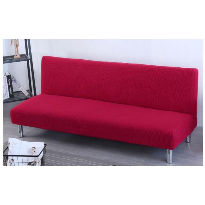 Sarung SOFA BED POLOS chair cover bed pelindung kursi/sarung kursi sofa