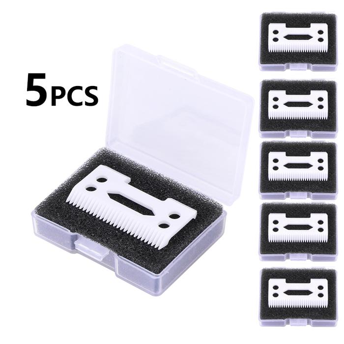 5Pcs Professional Ceramic Clipper Blades Clipper Ceramic Blade