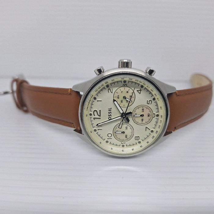 jam tangan fossil cewek cronogrph original second