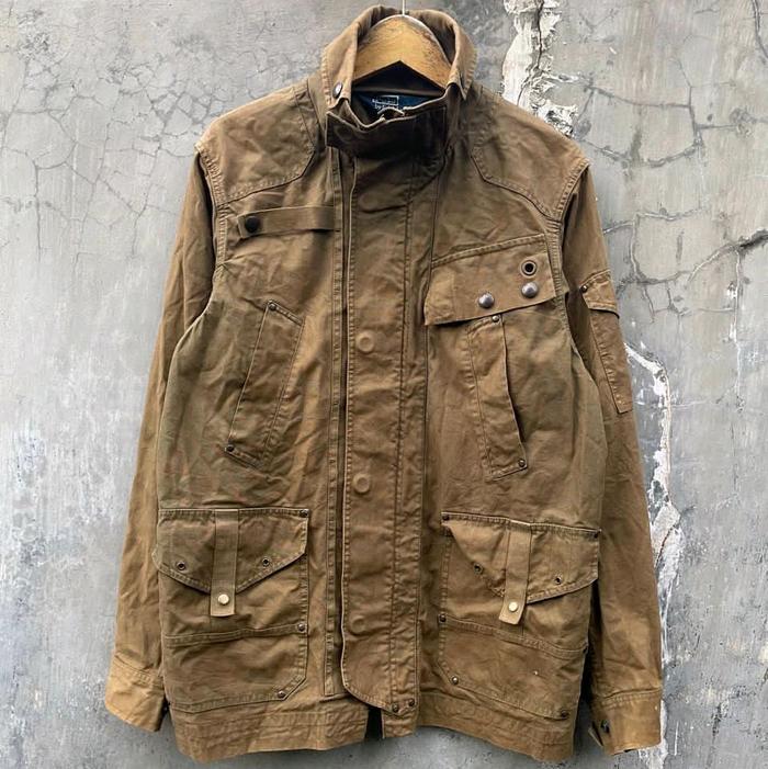 jaket polo ralph lauren semi parka tebal second