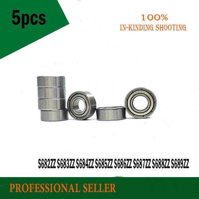 Bearing 5pcs S682ZZ S683ZZ S684ZZ S685ZZ S686ZZ S687ZZ S688ZZ S689ZZ