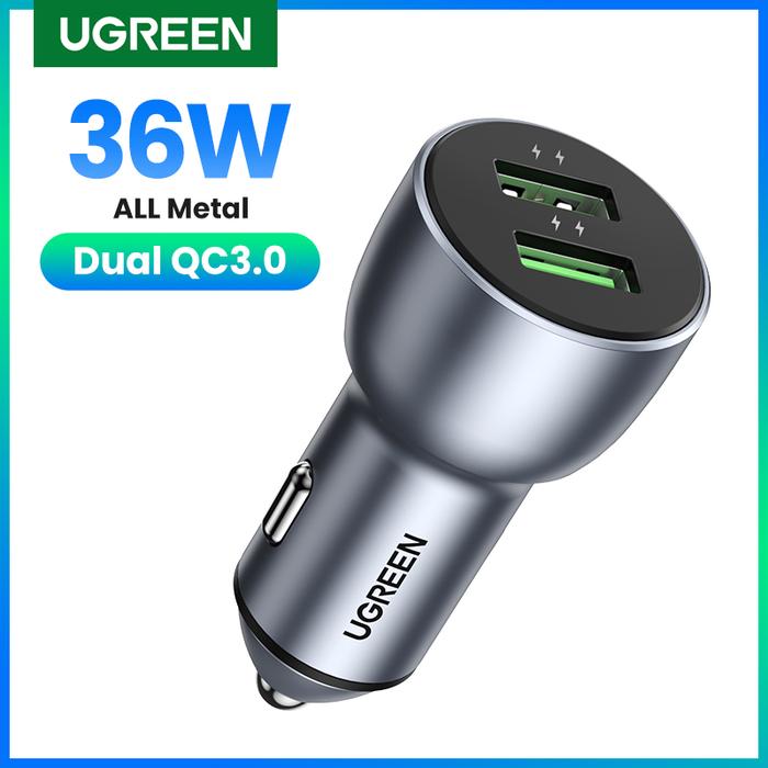 UGREEN Car Charger,Fast Charger for Redmi Note 10,USB Charger for