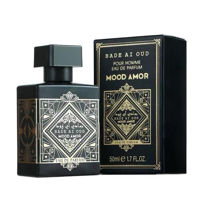 BADE AI OUD MOOD AMOR Parfum Arab Pria Wanita | Parfum Tahan Lama 6-8 Jam | Oud Perfume Long Lasting