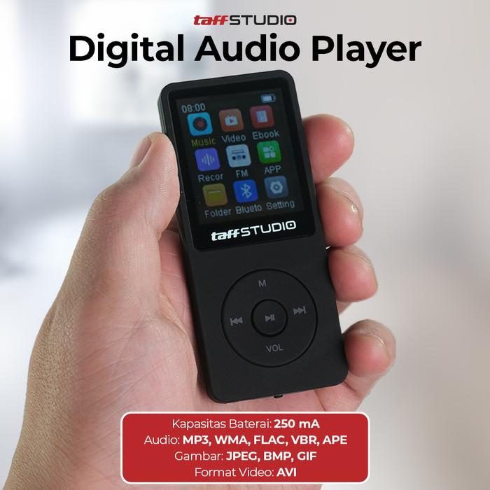 Mutiaramall - MP3 Player Digital | Audio Player Portable | Pemutar Musik