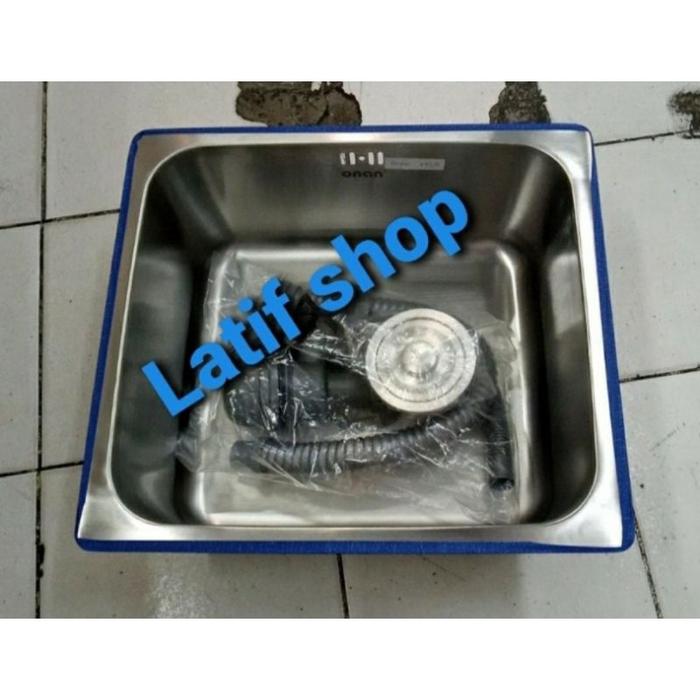 Kitchen sink undermount 1 lubang 4339 / kitchen sink onan 4339 undermount