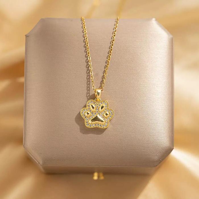 DeLuna - Paw Love Necklace