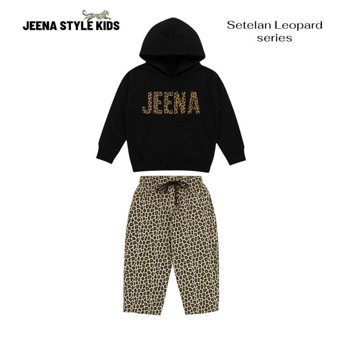 Setelan Hoodie Anak Leopard Series – JEENA Style Kids | Setelan Anak L–XXL cowo dan perempuan