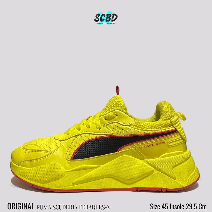 Sepatu Sneaker Pria Puma Scuderia Ferrari RS-X Original Second Size 45