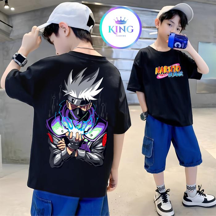 KAOS ANAK ANIME NARUTO / KAOS KAKASHI SUSANOO / KAOS OBLONG