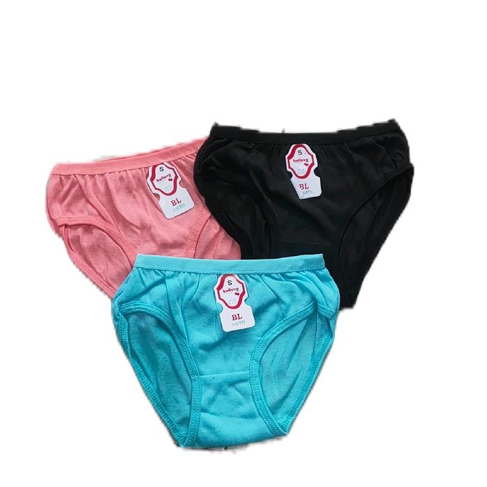 Underware anak / isi 3pcs, Celana dalam anak perempuan / cancut anak perempuan /CD anak perempuan us