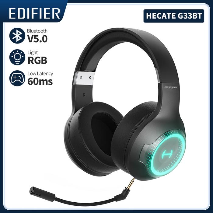 EDIFIER HECATE G33BT Headset Gaming Nirkabel Bluetooth 5.0 60Ms