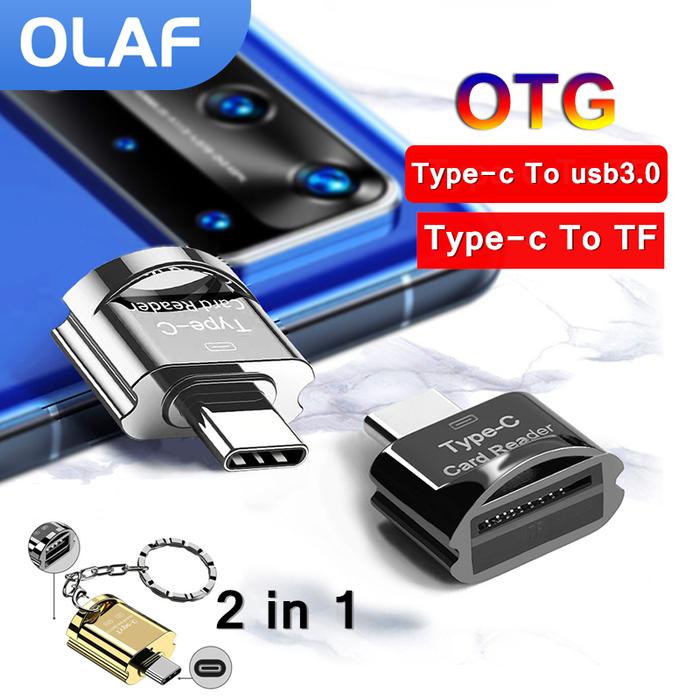 USB 3.0 To Type C Adapter OTG To USB C OTG Type-C Card Reader USB-C