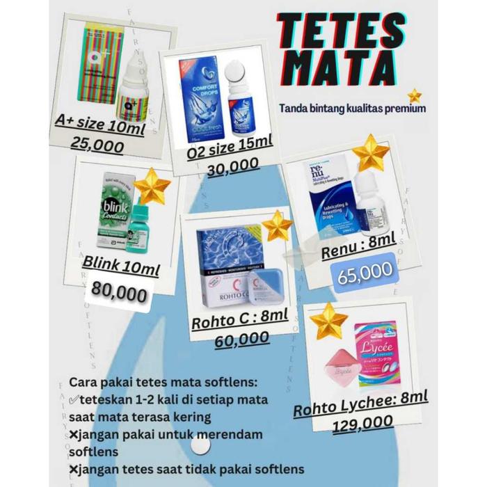Tetes Mata Softlens / Eyedrops