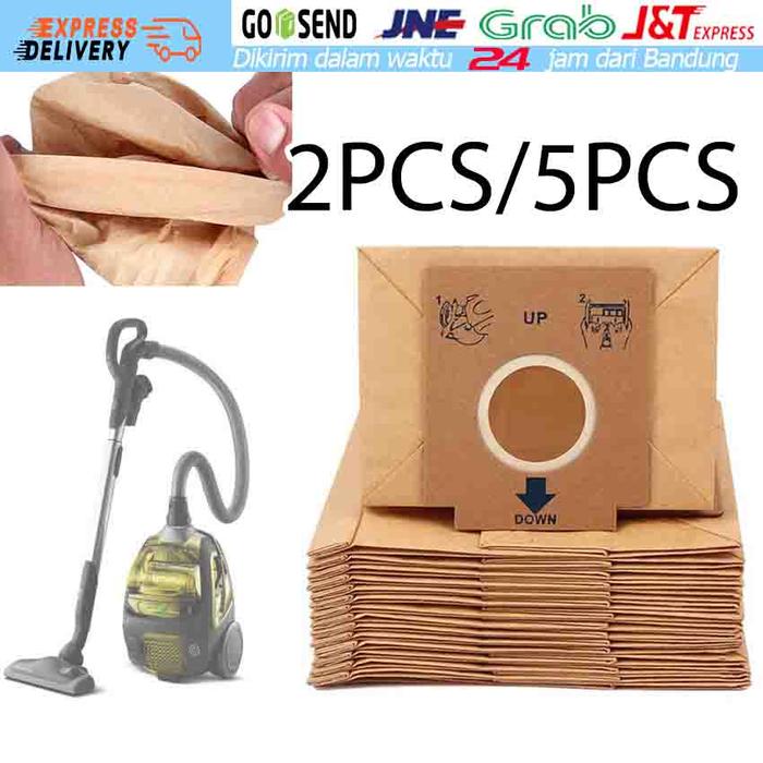5PCS Kantong Debu Vacum Cleaner Electrolux Paper Dual Filter Dust Bag