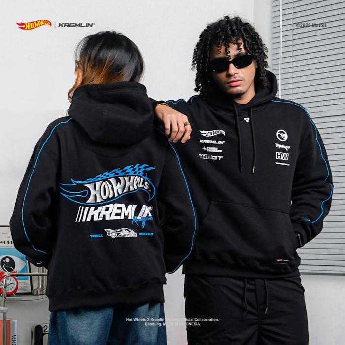 HOT WHEELS x KREMLIN Collaboration Pullover Hoodie - AEGIS