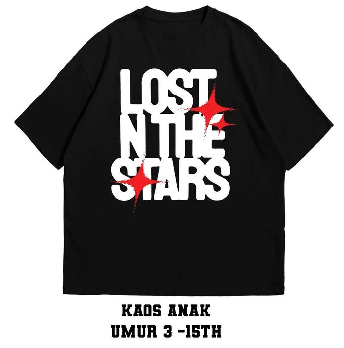 LAkaos Baju ANAK LOST IN THE STARS | BOXY FIT LOST IN THE STARS PARADIGM CAPITAL