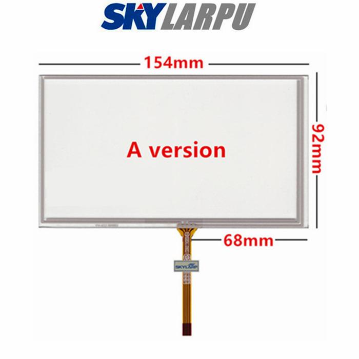 Baru 6.2 "Inci 4 Layar Sentuh Resistif Panel untuk Mobil Navigasi DVD