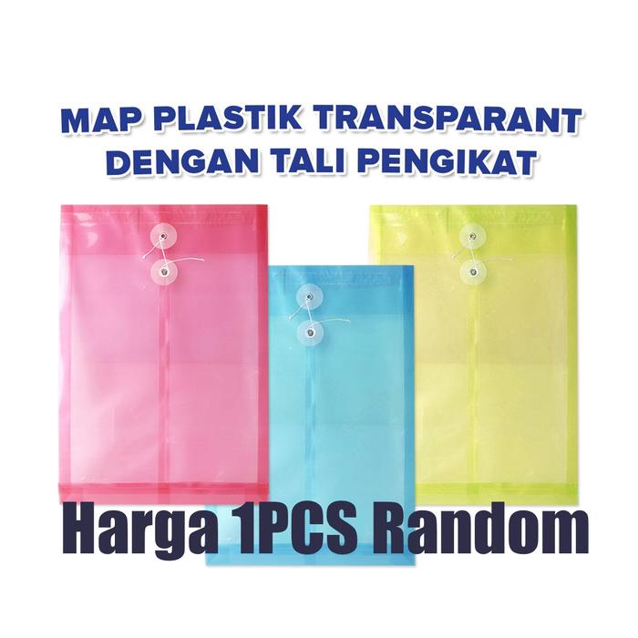 1 PCS MAP PLASTIK TALI/KANCING