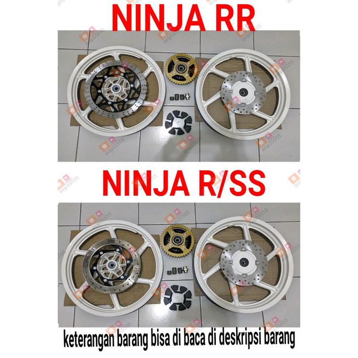 velg bajaj pulsar double disk pnp ninja r ss rr bukan vnd vrossi delkevic cbr cb150r