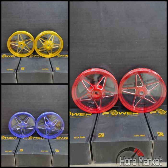 Velg Power Bintang King Street Beat Esp Fi Scoopy Vario 110 Karbu Led / Ready Stok / New / Spesial