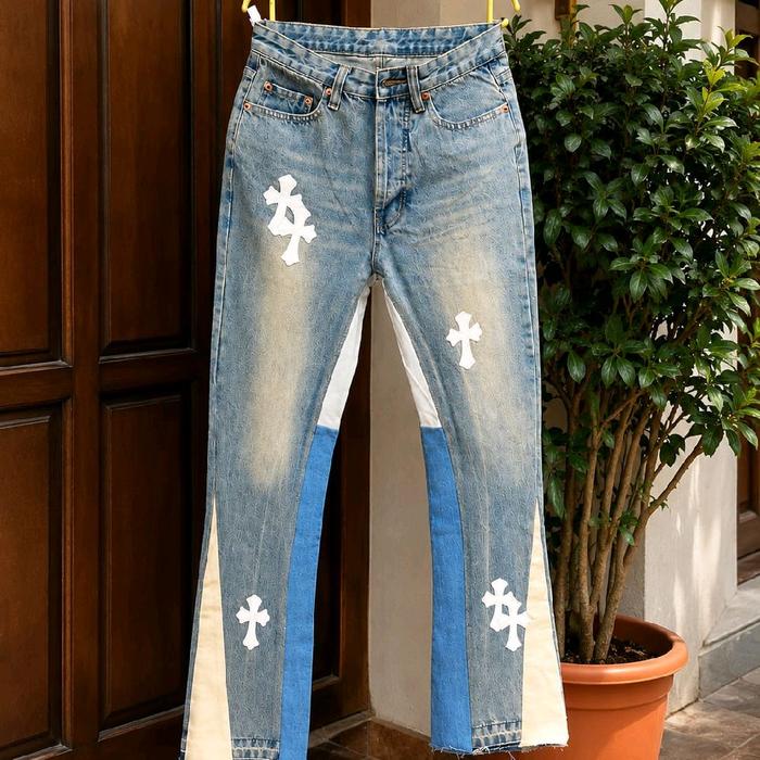 Chrome Hearts x Gallery Dept Flared Jeans