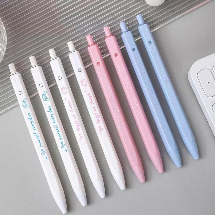Pulpen Mekanik Lucu Motif Sanrio/Pen Sanrio/Rectractable Gelpen/Pen Gel /Pulpen Gel
