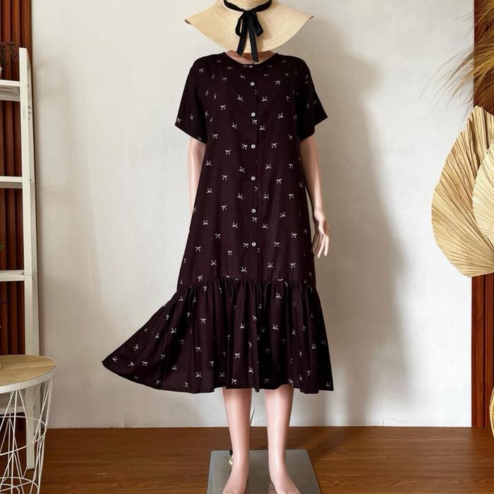 Belva homedress bahan rayon
