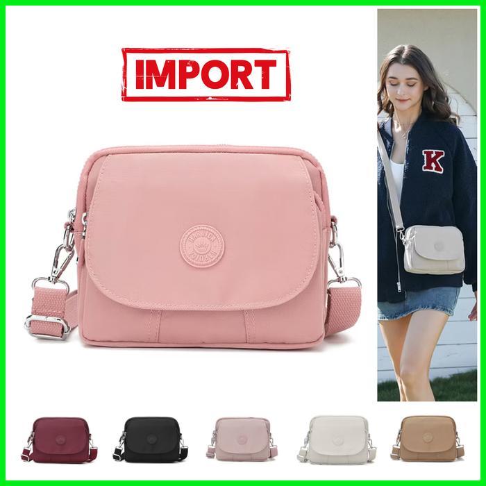 80160 - Tas Selempang Wanita Import Sling Bag Women PREMIUM Slempang Cewek Dewasa Remaja Model Korea