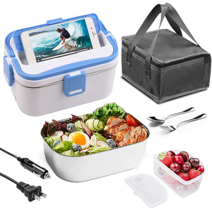 Portable Electric Lunch Box Thermal 1.8L Heated Lunch Box With
