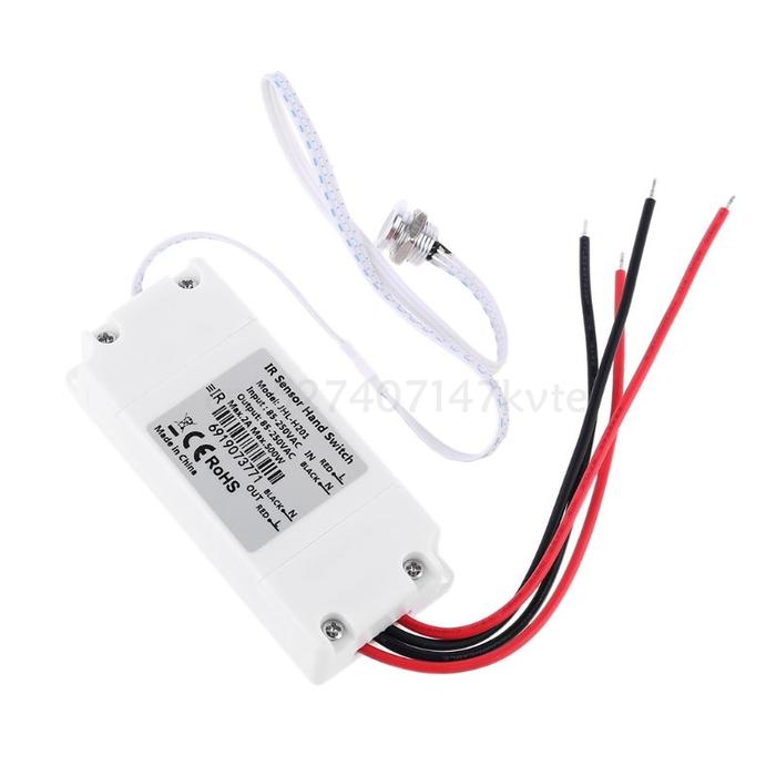 Touchless IR Motion Sensor Switch On/Off Kitchen Cabinet Light Switch