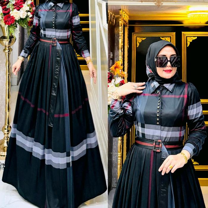 Gamis by SHR scuba premium cantik banget