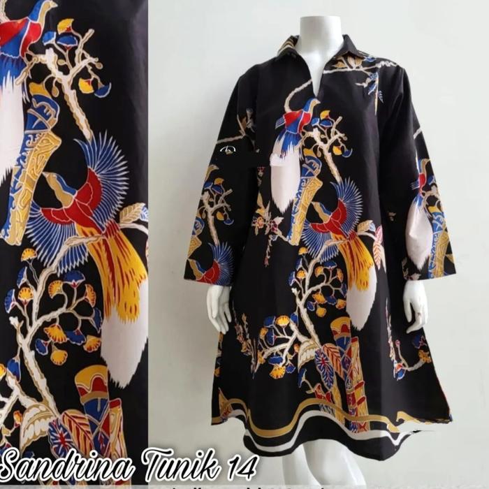 dress batik katun dress batik modern tunik Papua 1