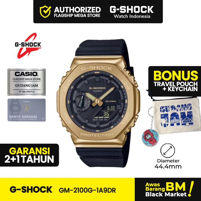 G-Shock GM-2100G-1A9DR | Jam Tangan Pria | Analog Digital | Anti Air | Original | Casio G-Shock Watc