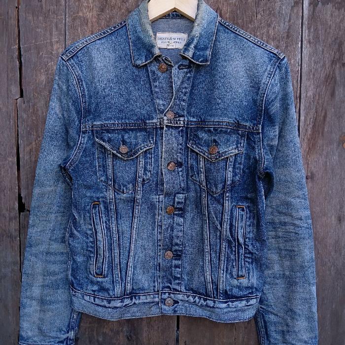trucker denim supply ralph lauren size S no selvedge momotaro evisu iron heart flat head samurai jea