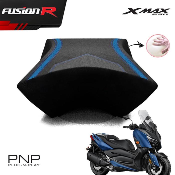 Fusion R Dudukan Jok Anak XMAX Carbon Aman Nyaman / Boncengan Jok Depan Yamaha XMAX Tinggal Pasang P