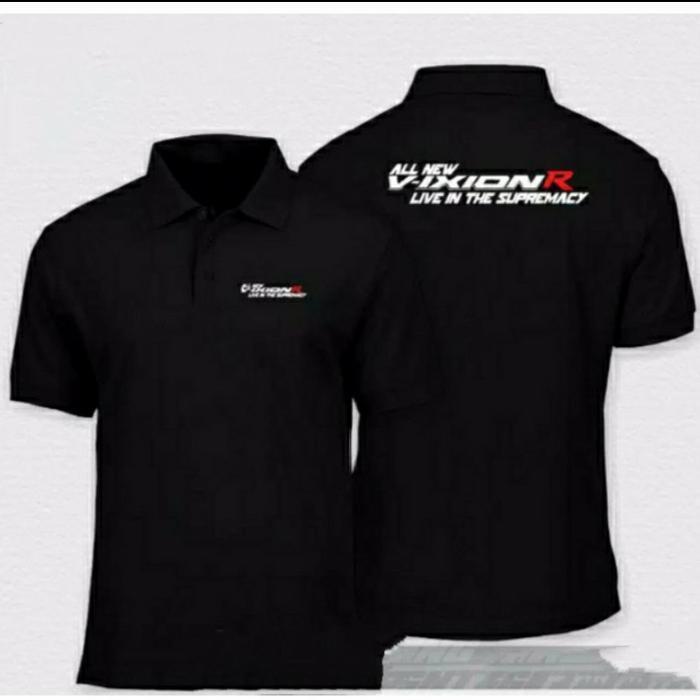 promo Kaos Vixion kaos motor Vixion full bordir kaos polo Vixion