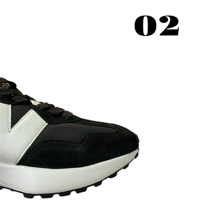 NB 327 PRM BLACK/WHITE Shoes
