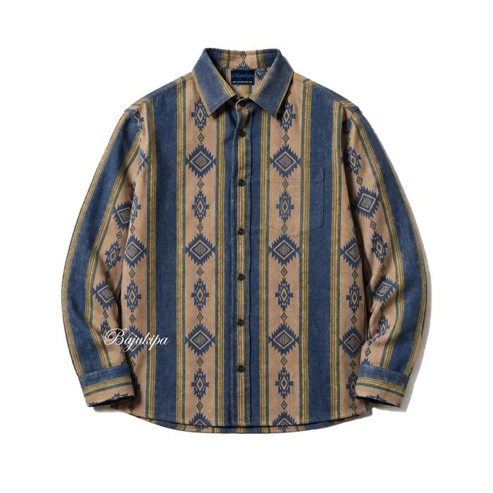 bajukipa kemeja Flanel Navajo Big Size
